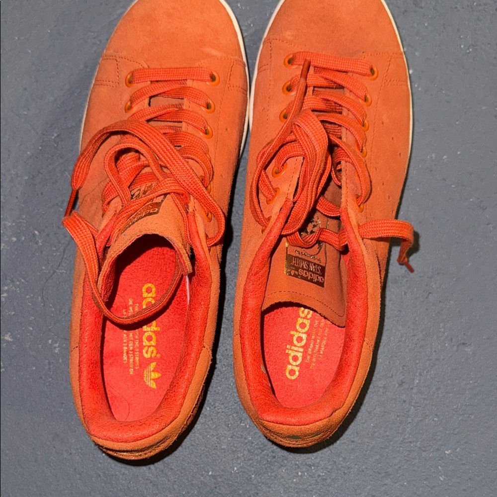 Adidas Men's Bold Orange Sneakers